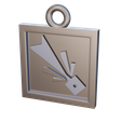 Blast-Caster-3.png Arknights Keychain Blast Caster Icon - 3D Printable STL File