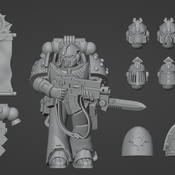 TSmain.png Free 3D file Legion XV Upgrade Kit・3D printing template to download