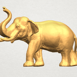 TDA0591 Elephant 06 A01 ex650.png Archivo 3D gratis Elefante 06・Diseño de impresión 3D para descargar