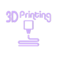 3D Printing Sign All Decoration.stl 3D Printing Hanging Sign