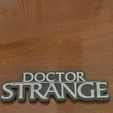 DOCTOR STRANGE Logo Display by MANIACMANCAVE3D