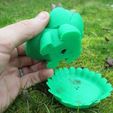 IMG_8217.JPG Blooming Bulbasaur Planter With Leaf Drainage Tray