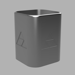 pot-zelda-v1.png Free STL file Pencil pot zelda・3D printable model to download