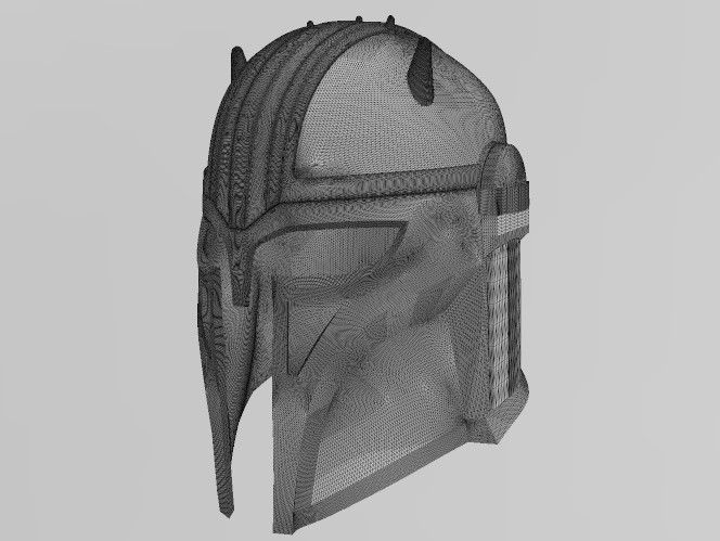 mb poly p.jpg STL file Star Wars Mandalorian Armorer (Blacksmith) Helmet・3D printer model to download, Hephaestus3D