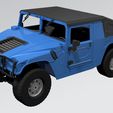 Short-Slantback1.jpg Hummer / Humvee Short body conversion kit by [AN3DRC]