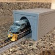 IMG_8198.jpg N Scale Brick Train Tunnel