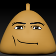 piau.png Pou Roblox Man face Keychain