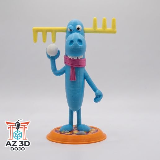 01-Lumppy_AZ3DDOJO.jpg Lumppy 3MF for Multicolor 3D Printing