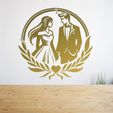 свадьба.32.jpg wedding couple design for cnc laser cut files svg dxf stl pdf eps png jpg emf - digital download for wedding decor and crafts