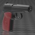 Makarov-4.jpg Файл STL Пистолет Макарова・3D-печатная модель для загрузки