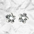 E0004 b.jpg STL-Datei Diamant-Ohrring 3D Model File・Modell zum Herunterladen und 3D-Drucken