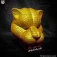 243039196_10226896316573006_12300812913538232_n.jpg Máscara de jogo de lula - Máscara de tigre Vip Cosplay Modelo de impressão 3D
