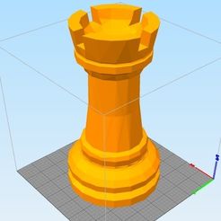 Tour d echec.jpg Free STL file Check Tower H46.2・3D printable model to download