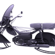 b3.png Sci-Fi XR 777 AERO MOTORCYCLE  1:10  SCALE MODEL KIT