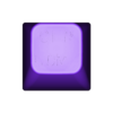 Taste_Obere_Reihe_CLRHOME.stl Commodore C64 keys/keycaps with labeling complete version 2