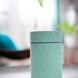 Cylinder textured box