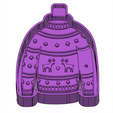 sweater-2.png christmaS SWEATER FRESHIE MOLD - 3D MODEL MOLDING FOR MAKING SILICONE MOULD