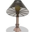 lamp-021-001 v1.png Lights Lampshade tabletop v021 for real 3D print