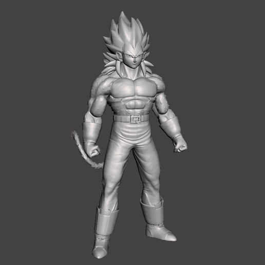 Vegeta SSJ4 (Dragon Ball GT) 3D Model - 3D model önizlemesi
