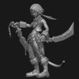 4.jpg Zidane Tribal - Final Fantasy IX - Playstation 1 style lowpoly