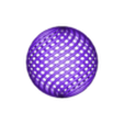 Wireframe Shape Geometric Twisted Sphere.STL Wireframe Shape Geometric Twisted Sphere