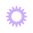 16 teeth idle gear.stl WLtoys K969 / K989 / 284131 RWD conversion kit,  (REAR END).
