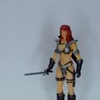 red sonja action figure