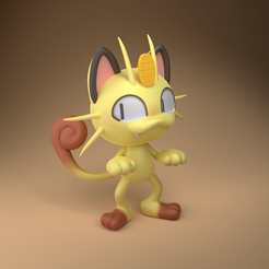 render2.png Meowth Fan-Art collectable