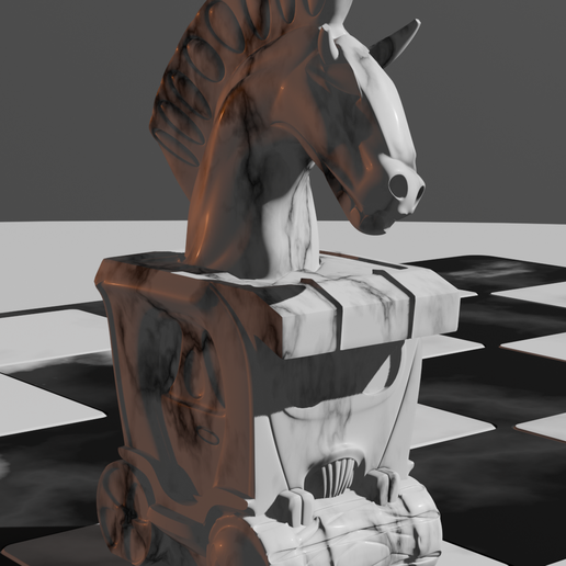 ♟️ Chess Set- Corrupted Mainstreet・ STL File for 3D printing・Cults