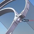 12.JPG STL file Pivoting protective visor・3D printer design to download