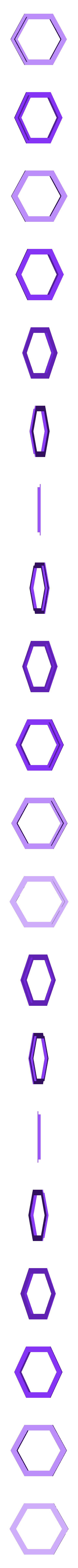 Container_-_LID_Hex_Adapter.stl Gloomhaven Full Storage Solution (Monsters/Overlays/Cards)