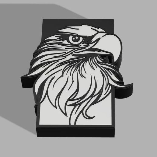 eagle lamp 3D model
