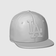 Captura-de-tela-2026-08-07-203406.png LA Dodgers Baseball Cap 3D Model - MLB Hat Replica