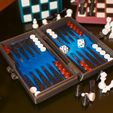 _1031983-RW2_DxO_DeepPRIME.jpg Chess / Backgammon Foldable Portable Board (Pawns Included)