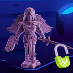 resize-milestones2-16.jpg 3D file Little B-Sisters Angel Executor・Model to download and 3D print