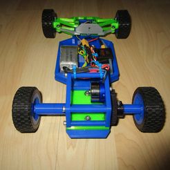 2.jpg Fully 3D printable 1/18 rc car chassis that doesn't need bearings!