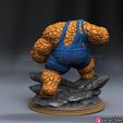 00thing.10.jpg Fichier STL La chose de haute qualité - Les quatre fantastiques - Marvel Comic・Plan pour imprimante 3D à télécharger