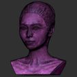 21.jpg Beautiful asian woman bust for full color 3D printing TYPE 10