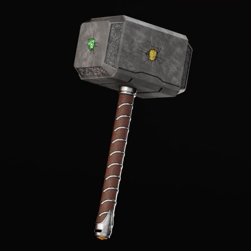hammer of gold(mojirl) 3D model