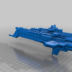 OverlordBattlecruiser.png 3D-Datei Overlord-Klasse Schlachtkreuzer-Warhammer 40K kostenlos・Vorlage für 3D-Drucker zum herunterladen