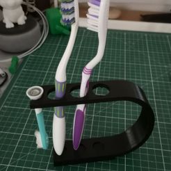 Fichier OBJ Support de brosse à dents pour chauve-souris 🎃・Plan pour  imprimante 3D à télécharger・Cults