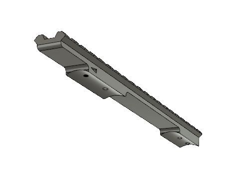 🔫 SSG24 full rail STEP・ 3D File for ・Cults