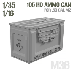 CanclosedThumbnail.png 105 Round Cal .50 Ammo Can 1/35 AND 1/16