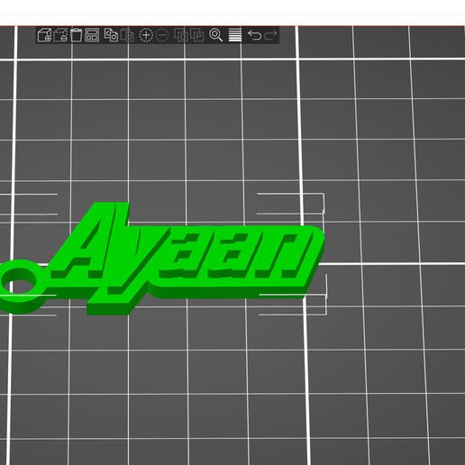 3MF file Ayaan Flexible Keychain・3D printer design to download・Cults