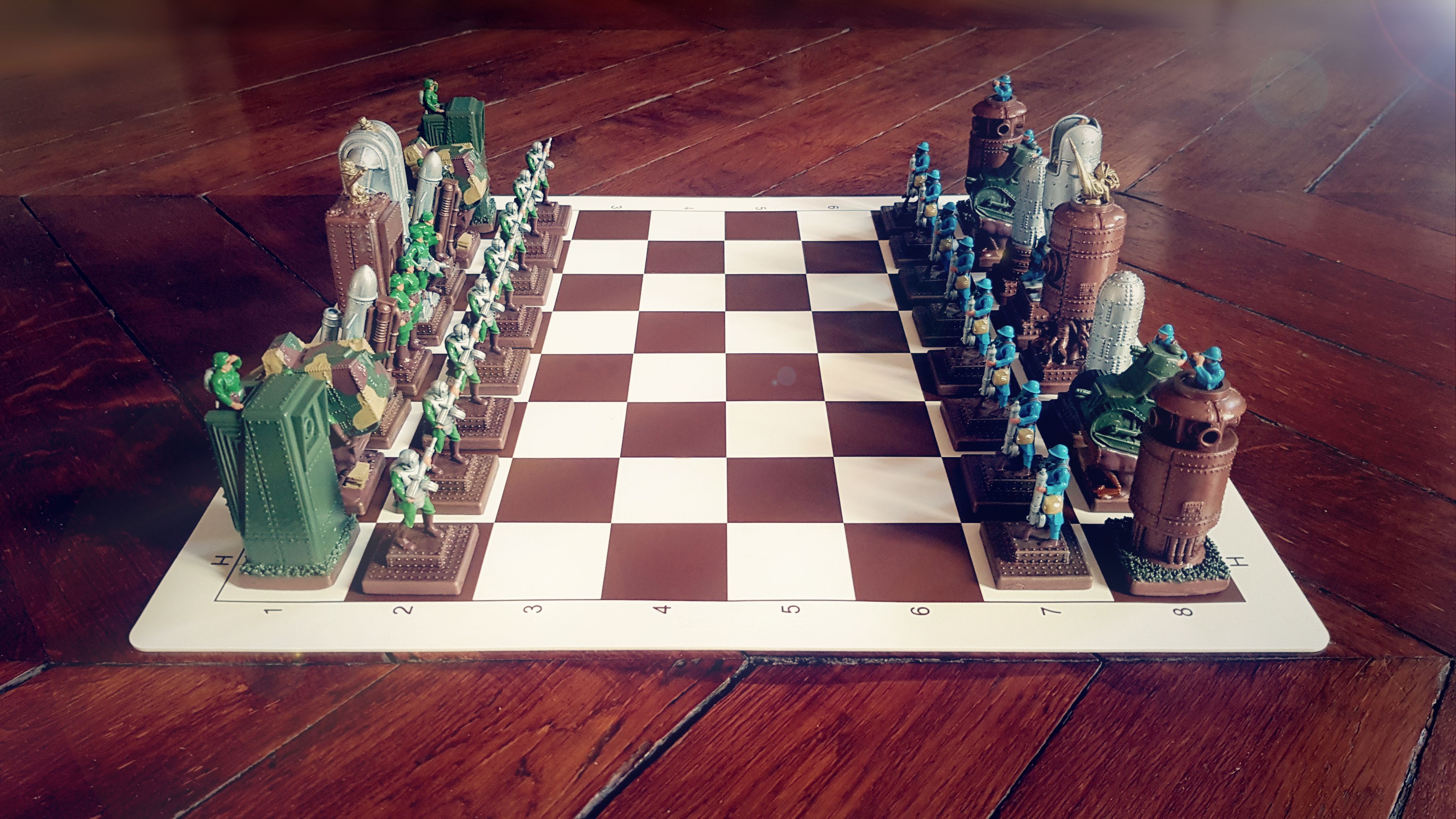 Steam_Chess_A__00007.jpg STL file Steampunk chess game.・Template to download and 3D print, Alphonse_Marcel