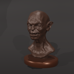 gollum.png Lord of the Rings Gollum Bust