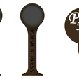 coffee-spoon-v2.png 'Porsh N' Press' Ground Coffee Spoon and Press Gadget | By Collins Creations 3D