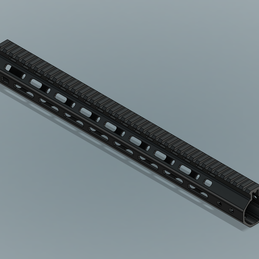Airsoft AR15 M-LOK Handguard (16 inch, 406.5 mm)