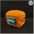 007b.jpg Fichier 3D BOÎTE À CRÂNE SQUELETTE ! - BOÎTE DE RANGEMENT POUR CARTES SWITCH & MICROSD OU BOÎTE DE RANGEMENT CONVENTIONNELLE !・Modèle pour impression 3D à télécharger
