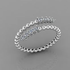 6.jpg Archivo 3D gratis anillo de esfera Mh2606・Modelo imprimible en 3D para descargar
